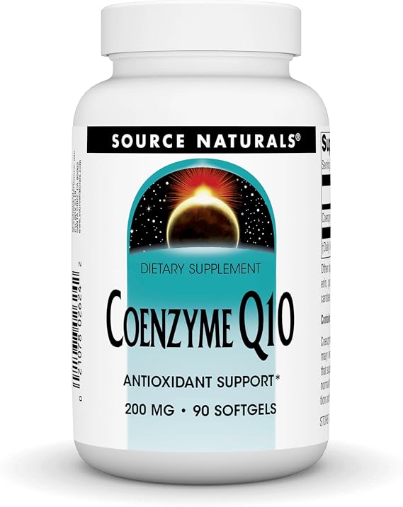 Source Naturals, Coenzyme Q10-200 mg - 90 Softgels