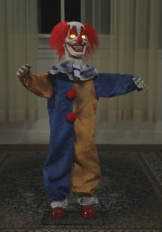 Little Top Clown Animated Prop, 36" -