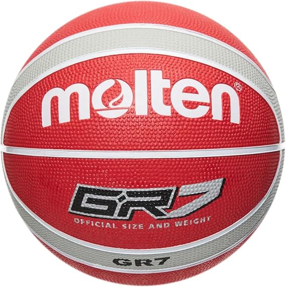 Molten GR Basketball, Indoor/Outdoor, Premium Rubber, Impact Colour