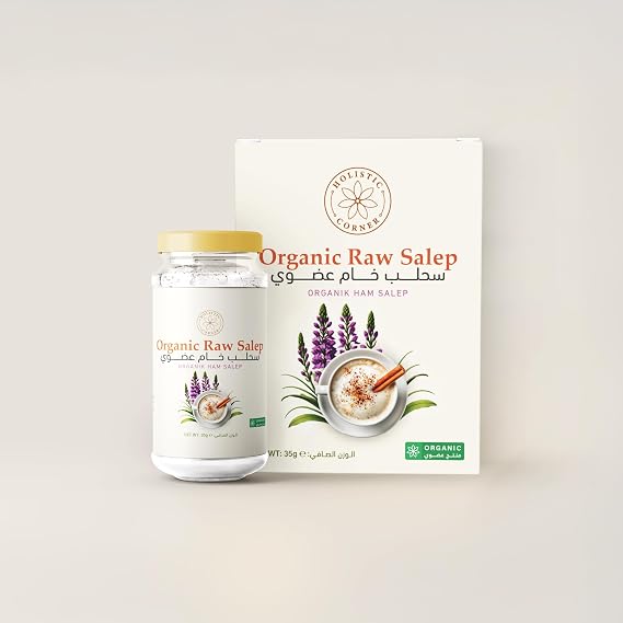 Holistic Corner Organic Raw Salep Powder 35g | 0.077lbs | 1.2oz