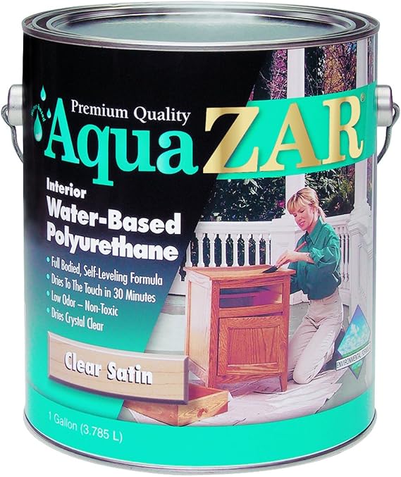 ZAR Clear Water Based Polyurethane 1 gal.2