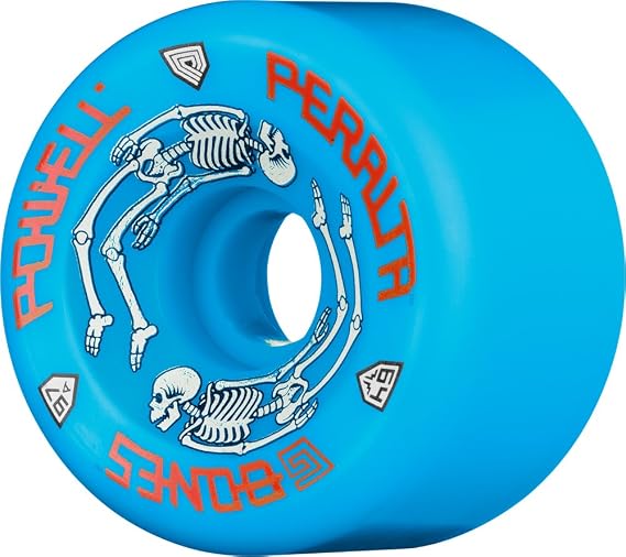 Powell-Peralta G-Bones 97A Skateboard Wheels (Blue)