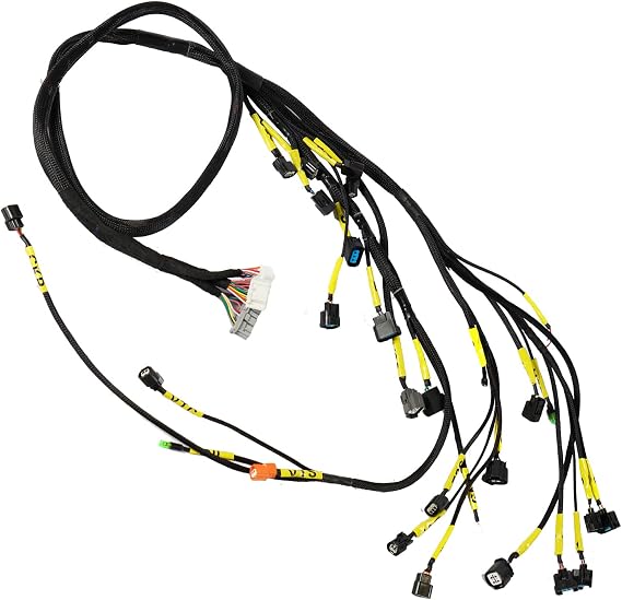 K20 K24 K-Series Tucked Engine Harness Compatible with Honda Acura K-Swap Integra Type S CRX EK EG