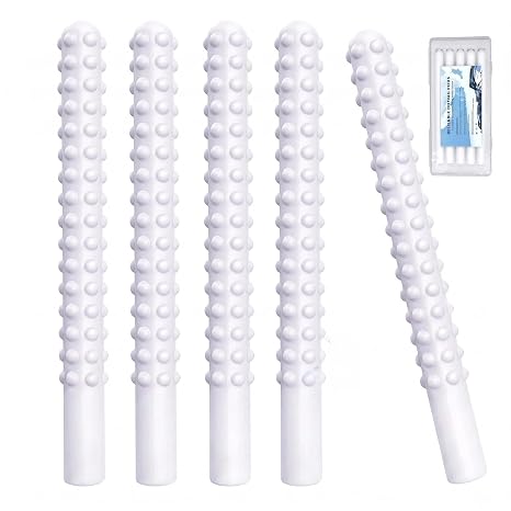 5x Drying Stick for Toys Water Absorption Dry Rod Desiccant Silicone Flesh Light Dryer Absorption Stick All-Purpose Cleaners Diatomite Reusable Reduce Rust (Graininess 5.5x0.47 Inches)