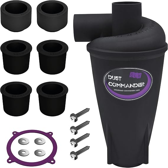 DUST COMMANDER DLX ESD MKII – Professional Cyclone Dust Extractor/Filter/Separator - antistatic