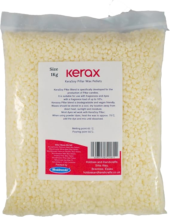 KeraSoy Pillar Wax Pellets 1kg