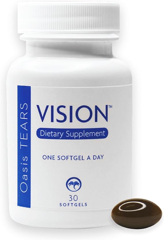 Eye Supplement with Maqui Berry, Lutein, DHA - 30 Softgels