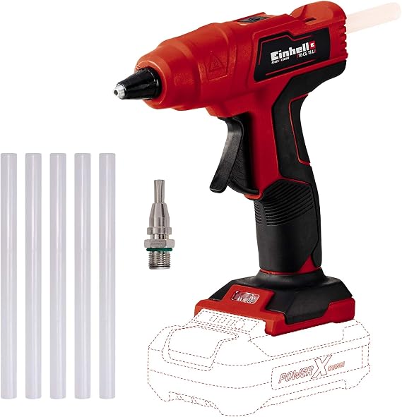 Einhell Akülü Silikon Mum Tabancası TE-CG 18 Li-Solo 4522200