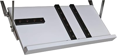 Under Cabinet Knife Storage Block - Multiple Sizes and colors availableb White, Black, Gray, Cherry, Walnut, Natural, and Unfinished