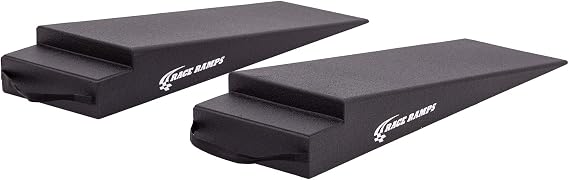 Race Ramps Foam Trailer Loading Ramps for Low-Profile Cars, 6 in H, Pair