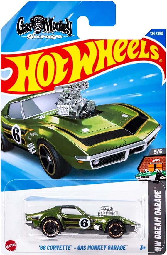 Hot Wheels - '68 Corvette - Gas Monkey Garage - HYY74