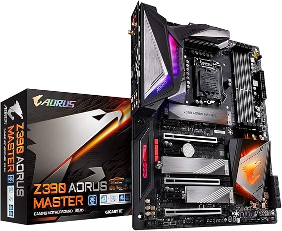 Gigabyte Z390 AORUS MASTER Newcomer in the range, Mainboards Gigabyte Z390 Aorus Master, Intel Z390 - Sockel 1151 Black