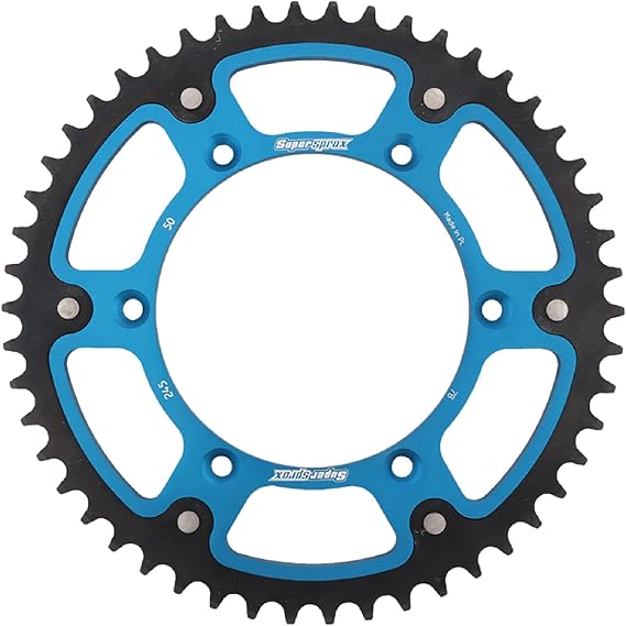 Supersprox Stealth Sprocket Blu for Yamaha TTR230 WR250F 1999-2018