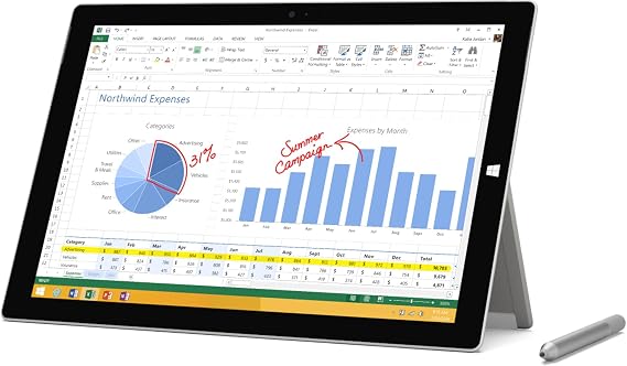 Microsoft Surface Pro 3 Tablet (12-Inch, 512 GB, Intel Core i7, Windows 10)