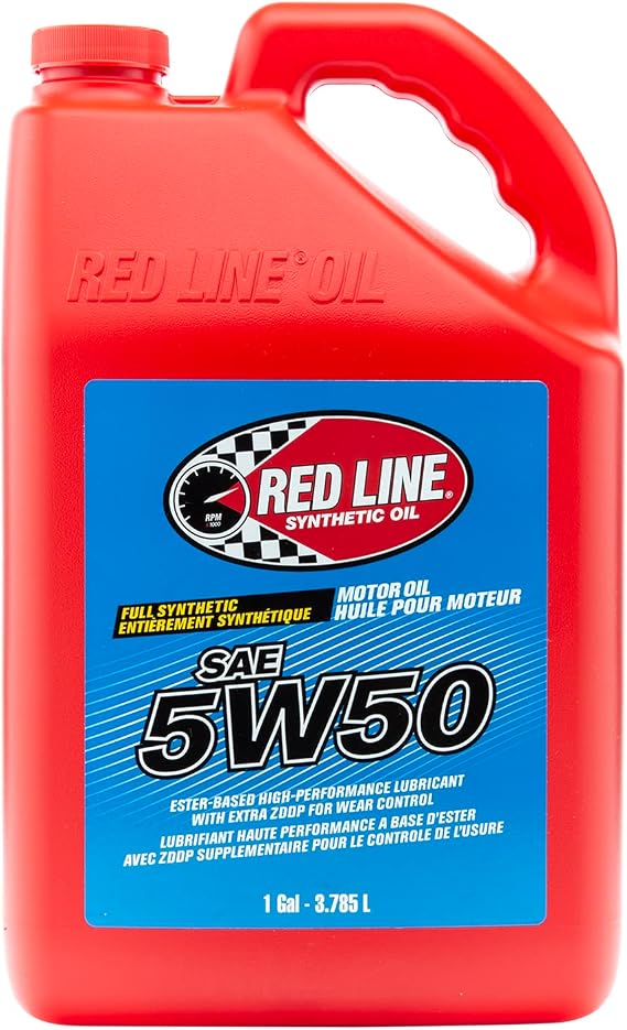 Red Line 11605 SAE 5W50 Fully Synthetic Motor Oil - 1 Gallon