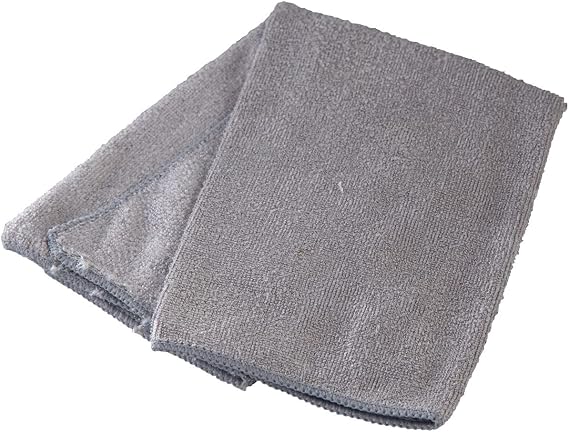 Quickie Microfiber Cleaning Cloth, Single, Grey, Multi-Surface Cleaning Cloth, Ideal for Cleaning Kitchen, Bathroom, Living Rooms