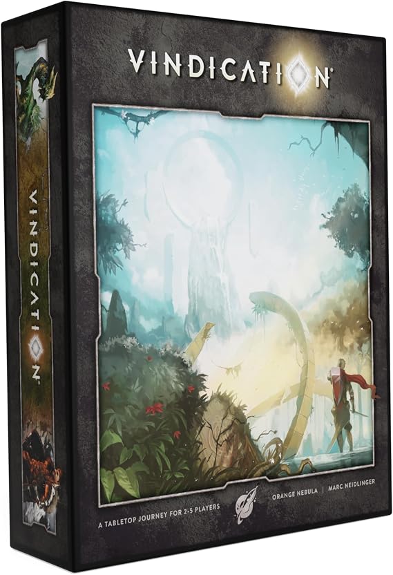 Orange Nebula Vindication Board Game - Heroic Attributes, Modular Map, Strategic Competitive Play (New Edition)