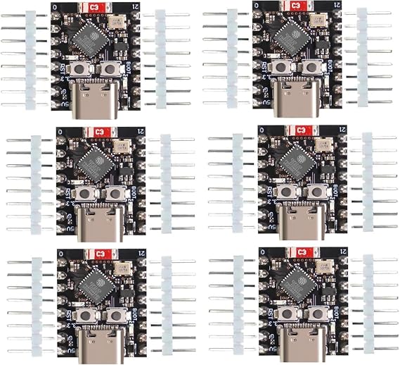 6x ESP32-C3 Super Mini Development Board Mini ESP32 C3 for Arduino
