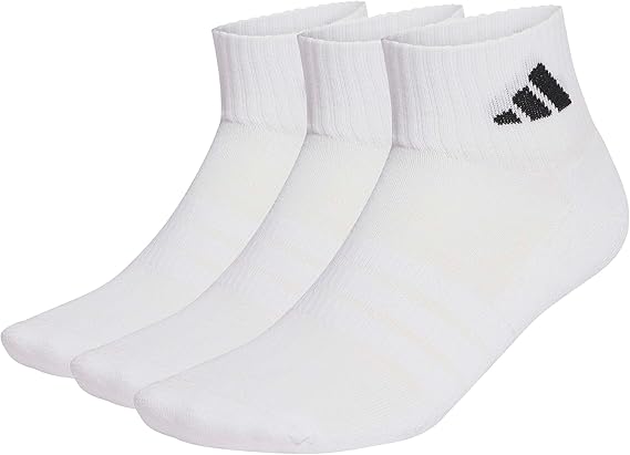 adidas CUSHIONED SPORTSWEAR ANKLE SOCKS 3 PAIR PACK