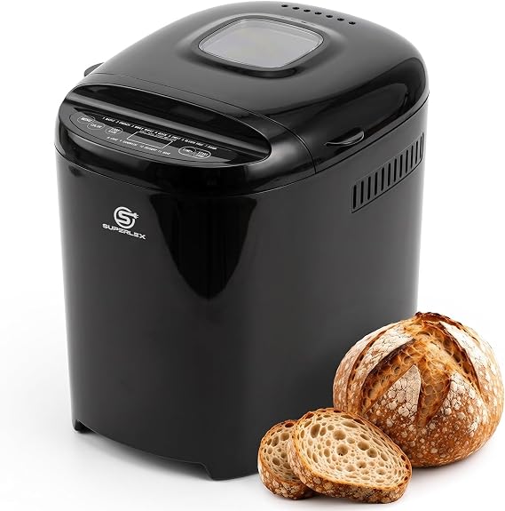 Bread Maker 11 Programmes, Sourdough Gluten Free, 3 Crust Settings