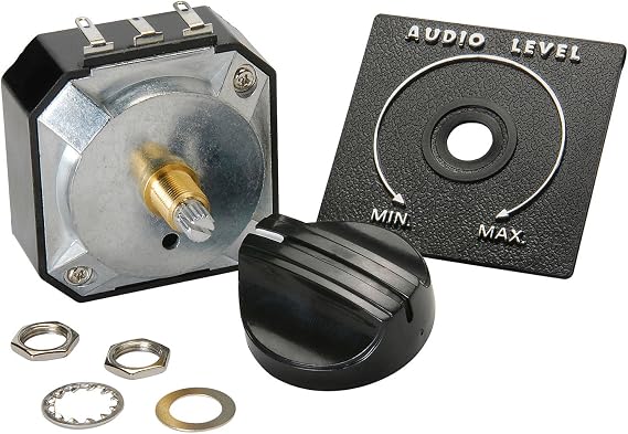 Parts Express Speaker L-Pad Attenuator 50W Mono 3/8" Shaft 8 Ohm