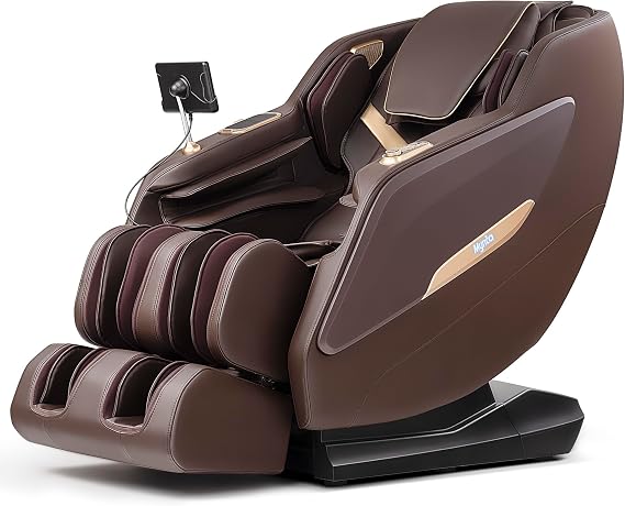 MYNTA 2026 Massage Chair Full Body, Zero Gravity SL Track Full Body Massage Recliner Chairs with Calf Heating, Thai Strectch