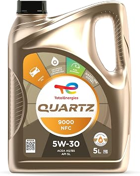 TotalEnergies Quartz 9000 NFC 5W30 Engine Oil - ACEA A5/B5, API CF/SL - Approved by FORD WSS-M2C-913-D, JAGUAR LAND ROVER STJLR.03.5003, RENAULT RN0700-5L [Energy Class A]