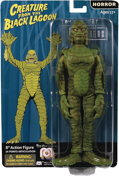 Mego Horror Creature from The Black Lagoon 8" Action Figure Multicolor