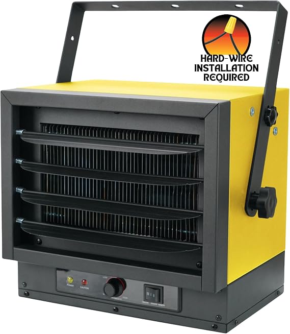 Dura Heat 240 Volt Hard-Wired Garage Space Heater 5000 Watt 30 Amp- EWH5100