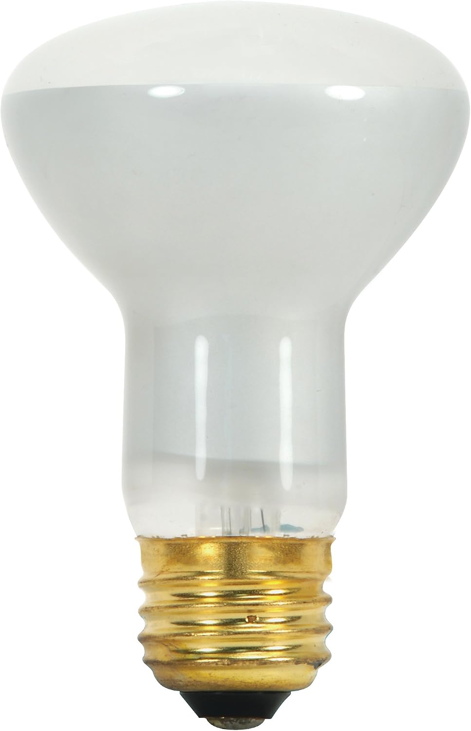 Satco S8519 130-Volt 45-Watt R20 Medium Base Light Bulb, Frosted