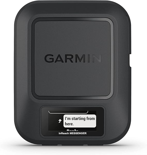 Garmin inReach Messenger Satellite Communicator, Global Two-Way Messaging