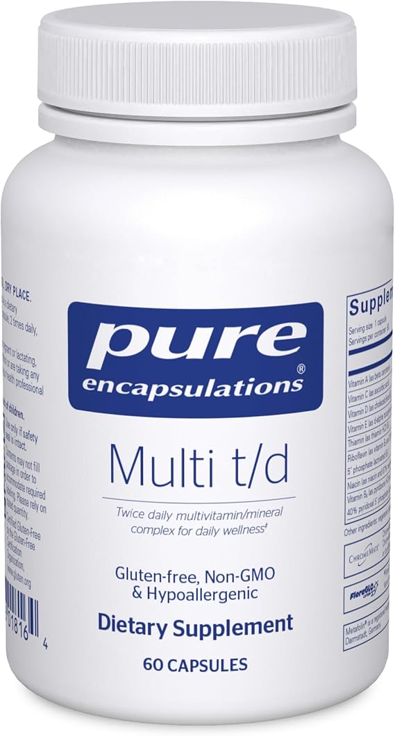 Pure Encapsulations Multi T/D, 60 Capsules