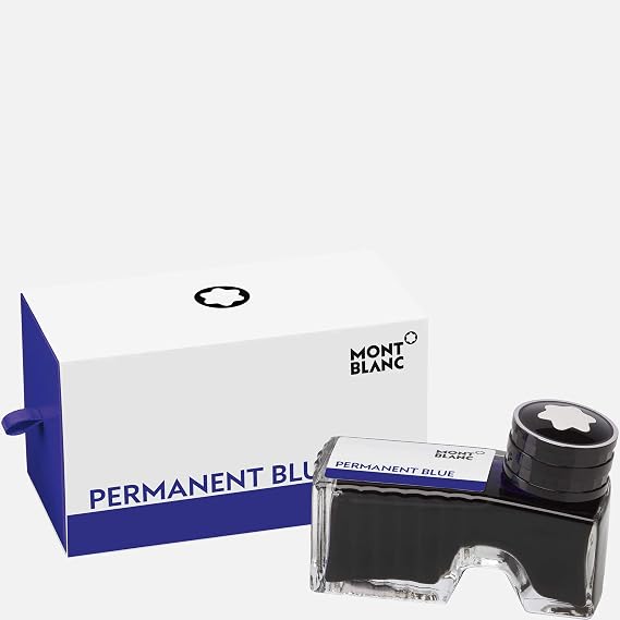 Montblanc Ink Bottle Permanent Blue 60 ml PF