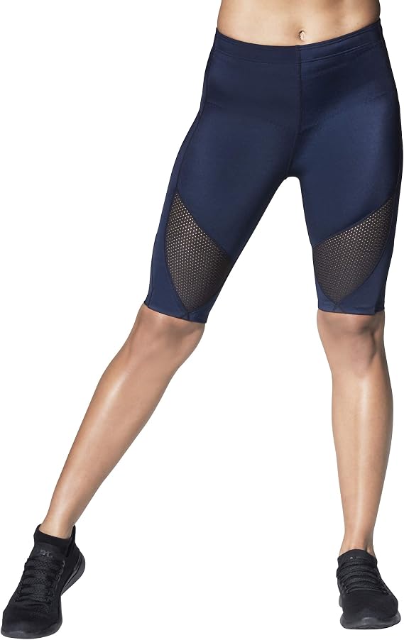 CW-X Women's Stabilyx Ventilator Mid Rise Compression Shorts, 127805