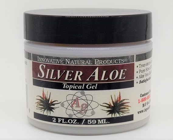 Colloidal Silver Aloe Gel (2 oz) 200 PPM