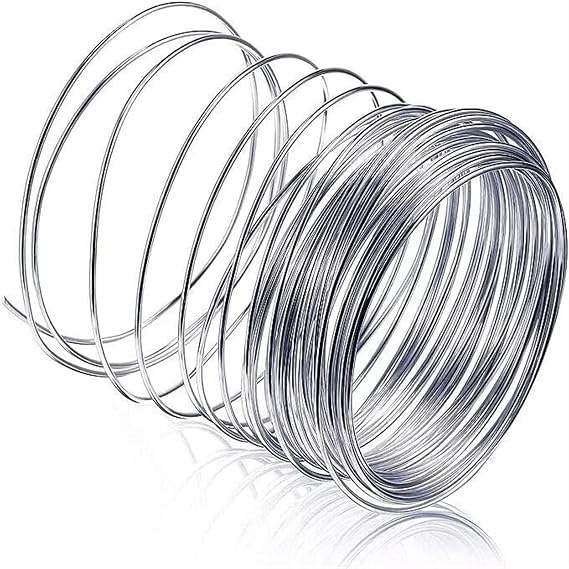 Stainless Steel Spring Wire 1.0mm-2.5mm Length 10m for Bailing, Sculpting, Jewelry Making (Color : 10M, Size : 2.0mm)