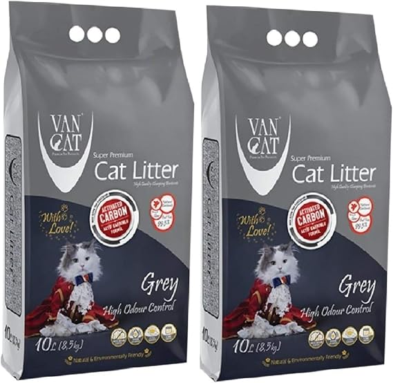 Van Cat Aktif Karbonlu Kedi Kumu 10 L x 2 Adet