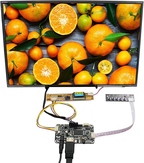VSDISPLAY 15.4" 1280X800 LCD Screen with Audio LCD Controller Board
