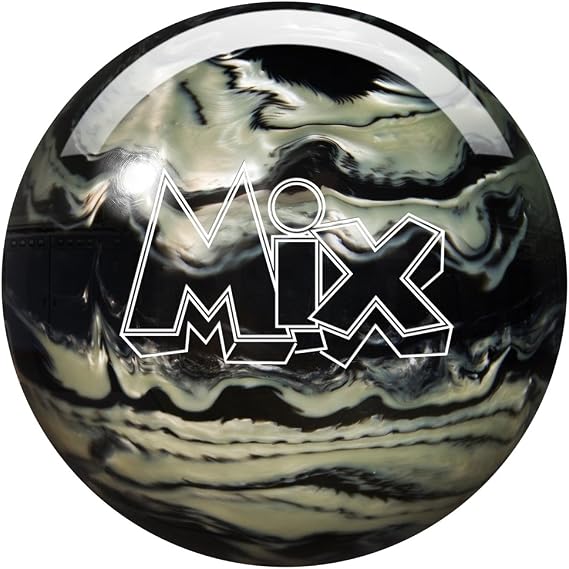 Storm Mix Urethane Bowling Ball- Black/White Pearl (12lbs)