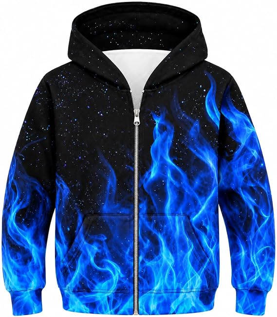 TUONROAD Boys Hoodies Sweatshirt Cool Pullover with Pockets Size 6-14 Years
