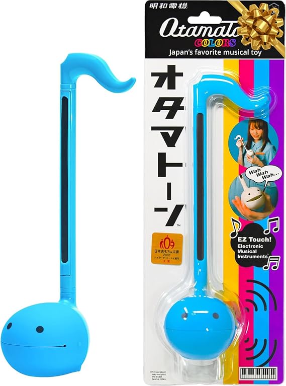 Otamatone Japanese Electronic Synthesizer Musical Instrument Toy - Blue