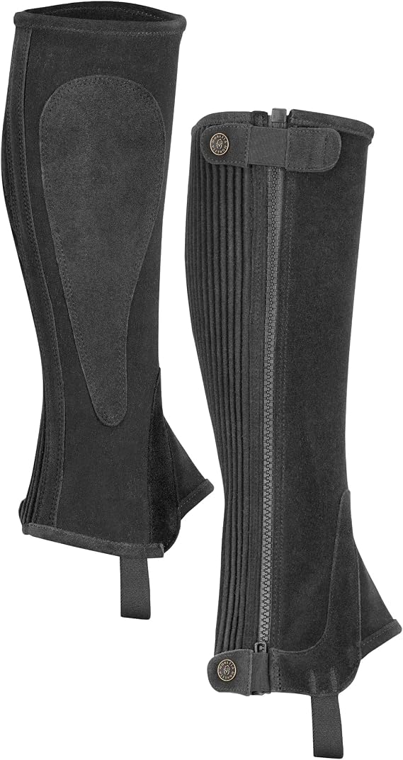 Shires Moretta Suede Half Chaps - Childs