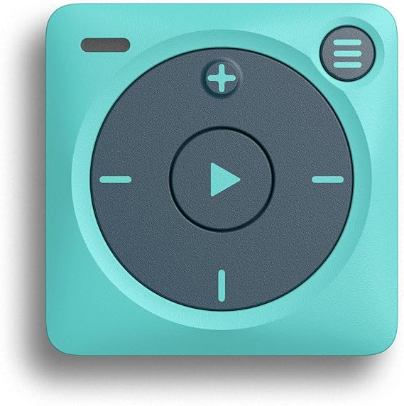 Mighty 3 Spotify & Amazon Music Player - Compatible with Bluetooth & Wired Headphones - 1,000+ Song Storage - Screen Free Music Player - No Phone Needed - (Blue)