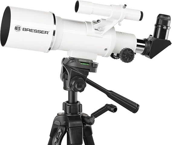 Bresser Classic 70/350 Refractor Telescope with Aluminium Mount and Smartphone Holder