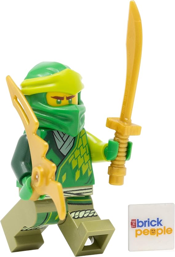 LEGO Ninjago Core: Green Ninja Lloyd Garmadon with Dual Weapons