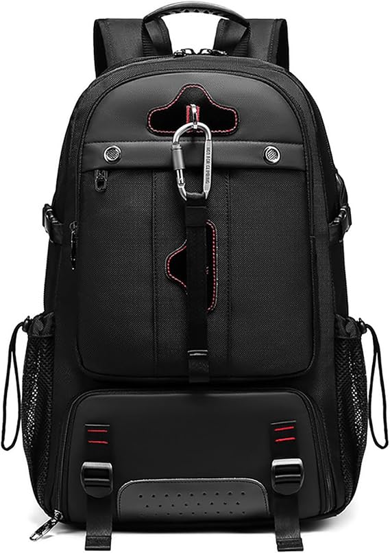 Travel Backpack, Extra Large Backpack for Men, Expandable Backpack with USB Port Anti-Theft Business Work Bag (80L, Black)