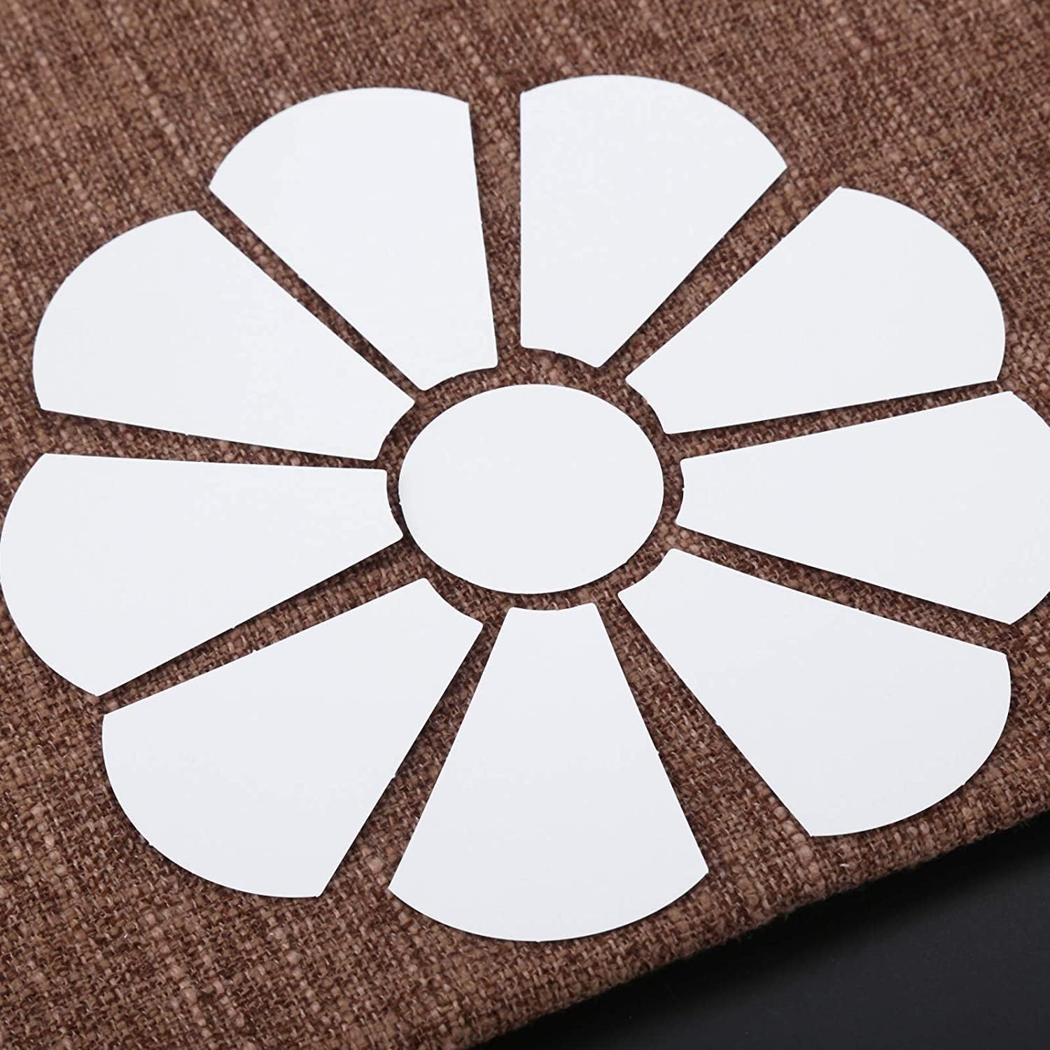 44 Pcs Paper Quilting Template, Yetaha, Reusable, Flower Shape Paper Piecing Stencil for DIY Patchwork Crafts Sewing Making