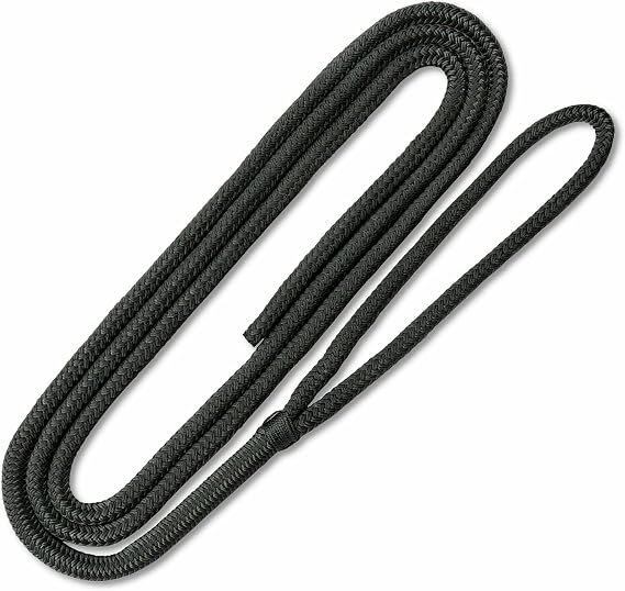 Double Braid Dock Lines | 1/2 in. x 10 feet | Grey
