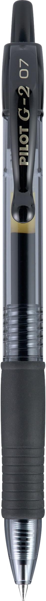 PILOT G2 Premium Refillable & Retractable Rolling Ball Gel Pens, Fine Point, Black Ink, 4-Pack of 12-Pack (48 Total) (46055)