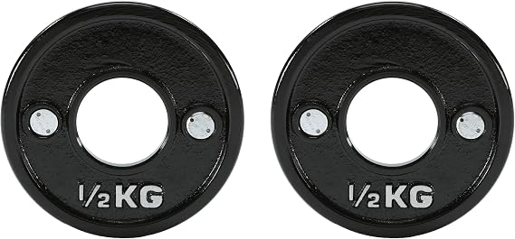 Ivanko Calibrated Powerlifting Plate (Pair), 0.5kg